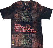 Load image into Gallery viewer, Words Hold Power Bleach 6.5oz Tee (Size Large)
