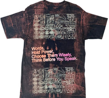 Load image into Gallery viewer, Words Hold Power Bleach 6.5oz Tee (Size Large)
