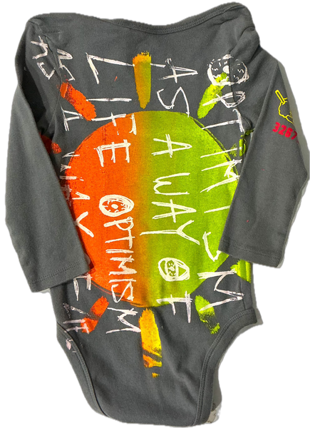 Optimism As A Way Of Life Onesie (Size Kids 18M)