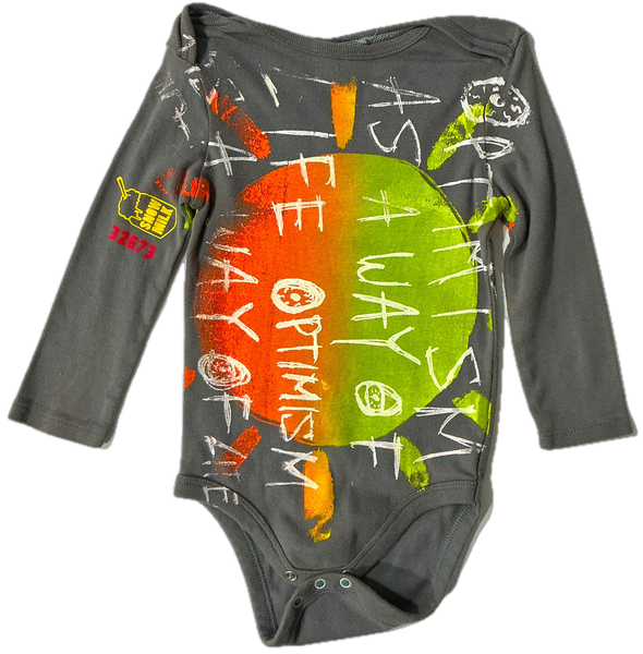 Optimism As A Way Of Life Onesie (Size Kids 18M)
