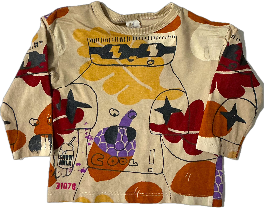 Snow Milk Kindness Kids Shirt (Size Kids 18M)