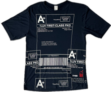 Load image into Gallery viewer, Positive Shipping Label Tee (Size XS)
