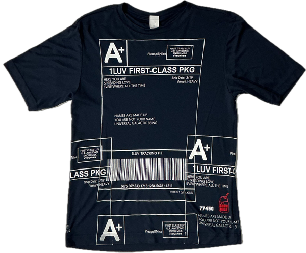 Positive Shipping Label Tee (Size XS)