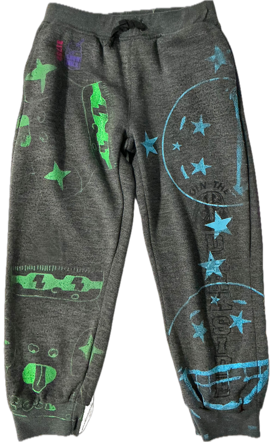 Snow Milk Classic Logo Kids Sweatpants (Size Kids 7/8)