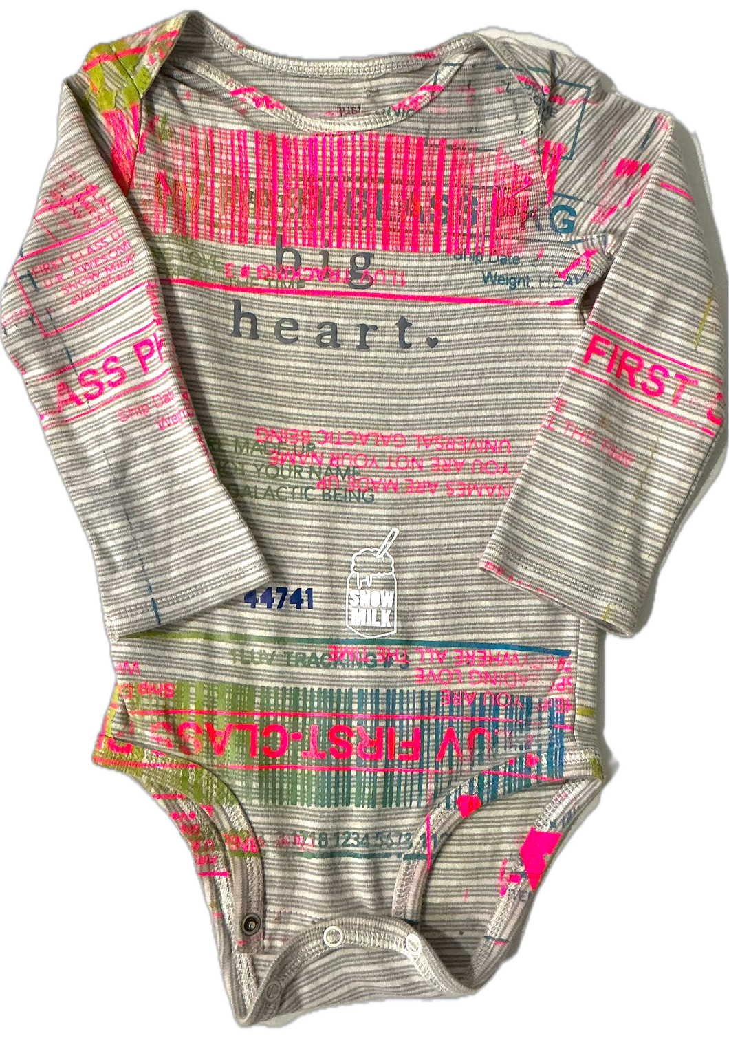 Positive Shipping Label Kids Onesie (Size Kids 24M)