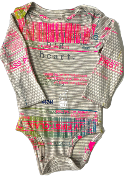 Positive Shipping Label Kids Onesie (Size Kids 24M)