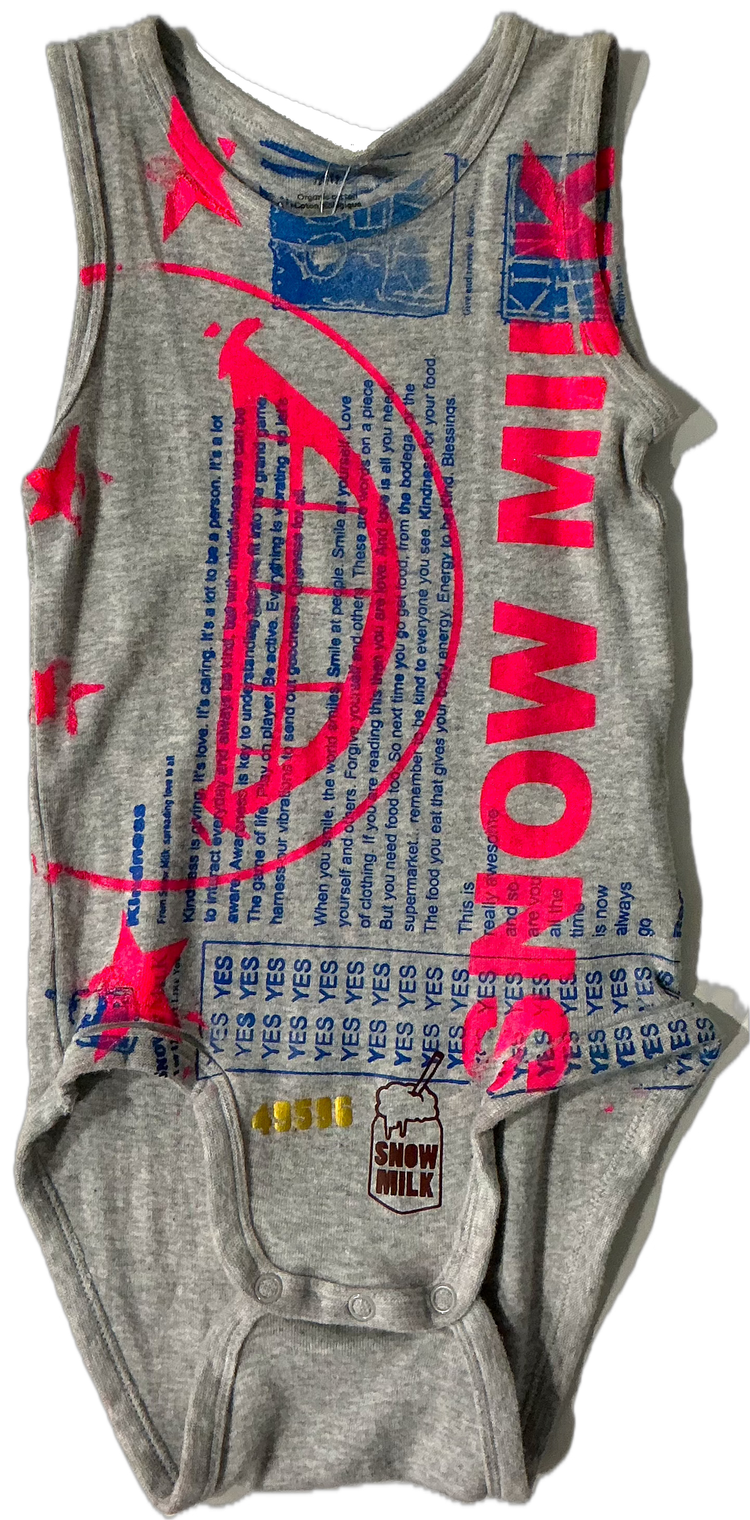 Snow Milk Kindness Kids Onesie (Size Kids T2)