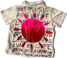 Load image into Gallery viewer, Optimism As A Way Of Life Kids Shirt (Size Kids 6/8A)
