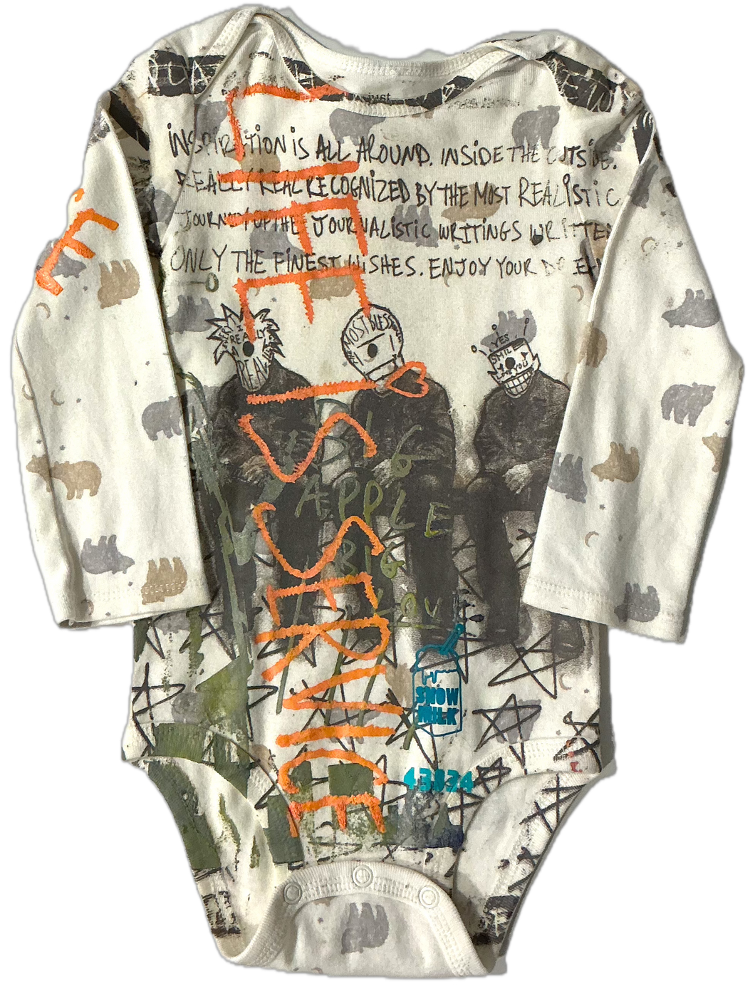 Life Is Service Kids Onesie (Size Kids 24M)