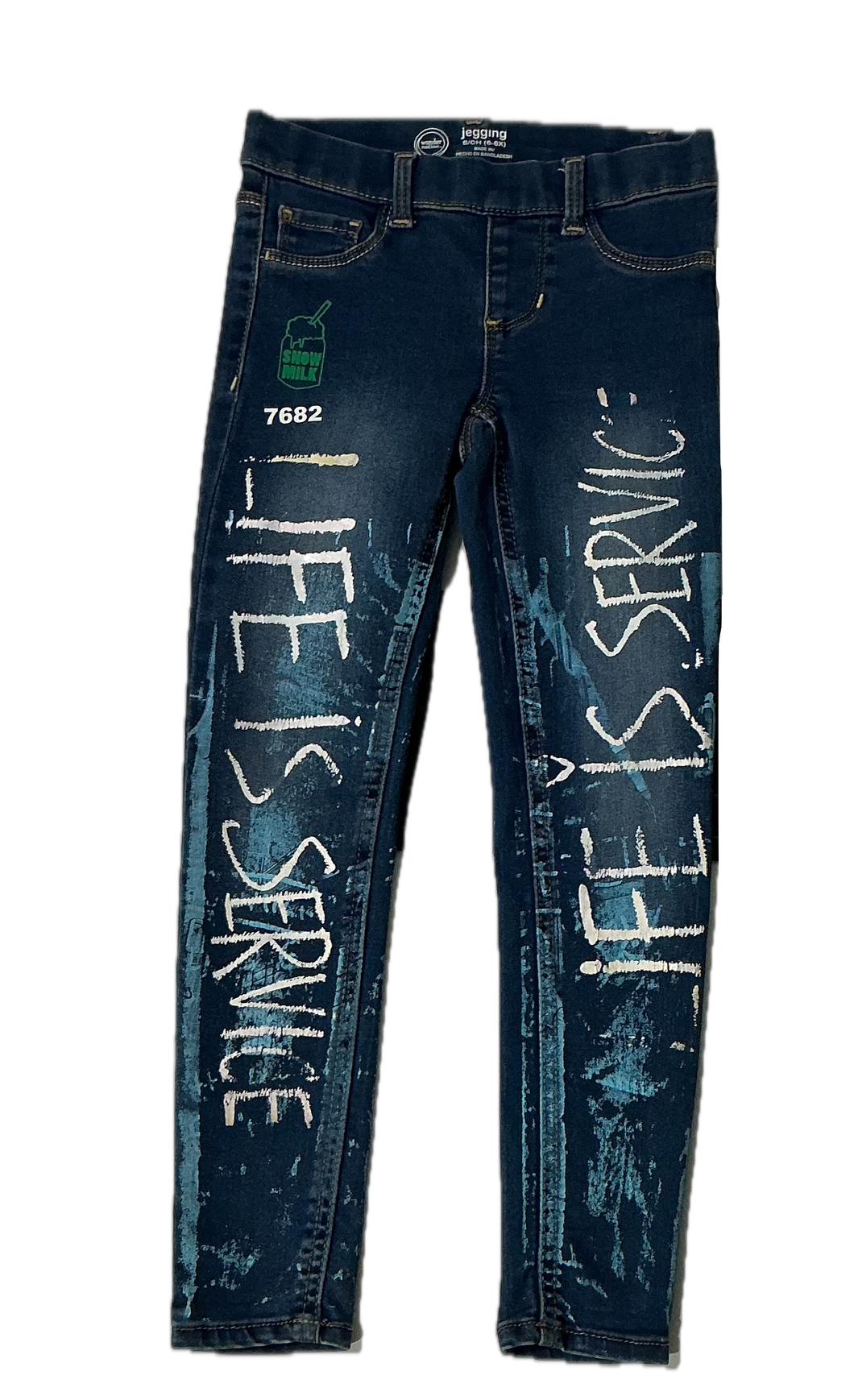 Life Is Service Kids Pants (Size Kids Small)