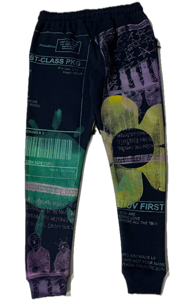 Positive Shipping Label Kids Sweatpants (Size Youth 9-10)