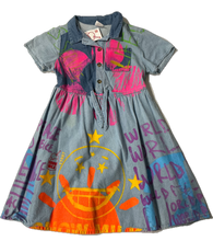 Load image into Gallery viewer, World Peace Kids Dress (Size Kids Small)
