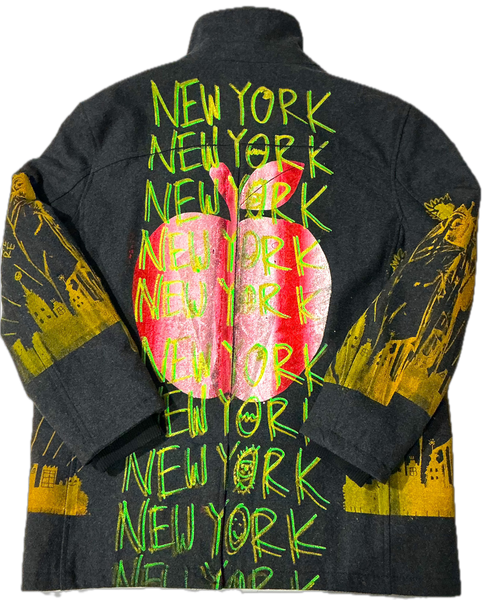 Big Apple Big Love Overcoat (Size XL)