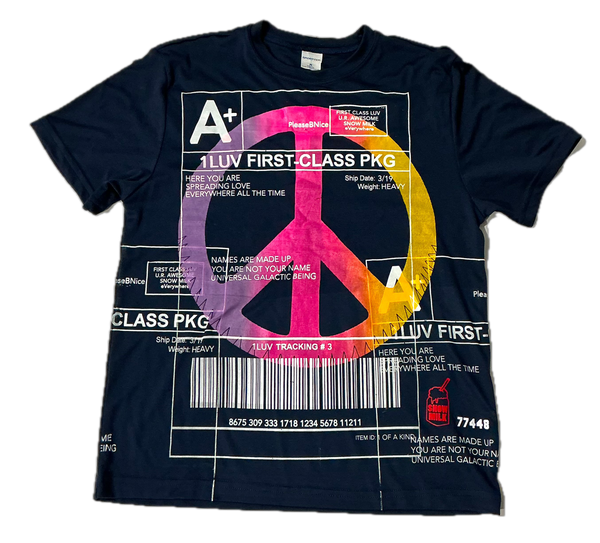 Positive Shipping Label Tee (Size Youth Medium)