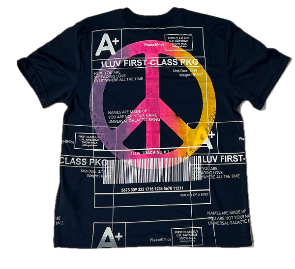 Positive Shipping Label Tee (Size Youth Medium)