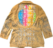 Load image into Gallery viewer, Big Apple Big Love Blazer (Size 44)
