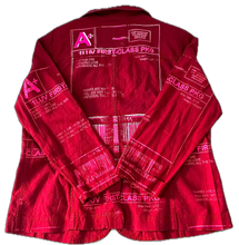 Load image into Gallery viewer, Positive Shipping Label Blazer (Size XL)
