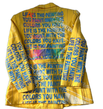 Load image into Gallery viewer, Life Is The Painting You Paint Blazer (Size Women&#39;s 14)
