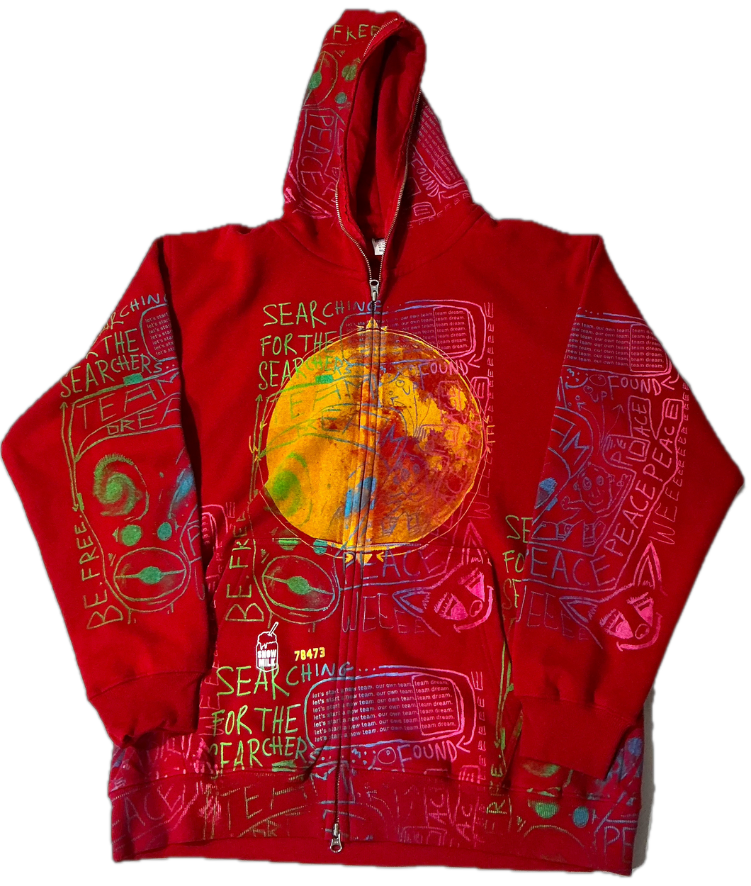 Searching For The Searchers Zip Up Hoodie (Size XL)