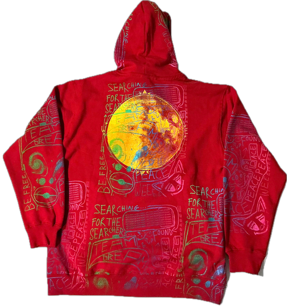 Searching For The Searchers Zip Up Hoodie (Size XL)
