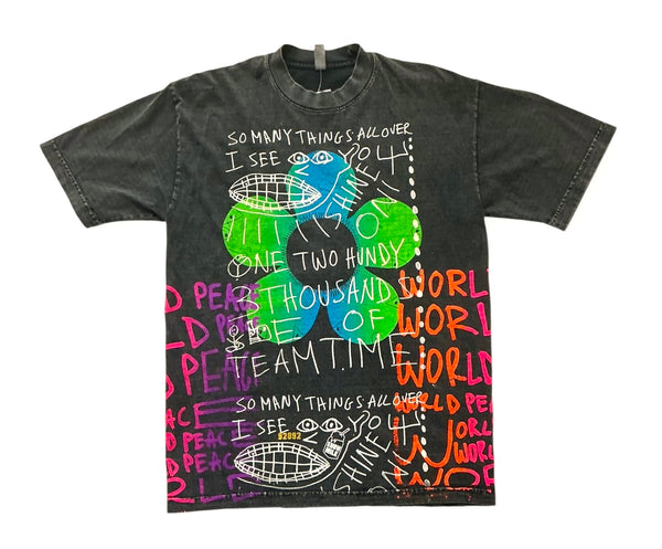 World Peace 6.5oz Tee (Size Medium)