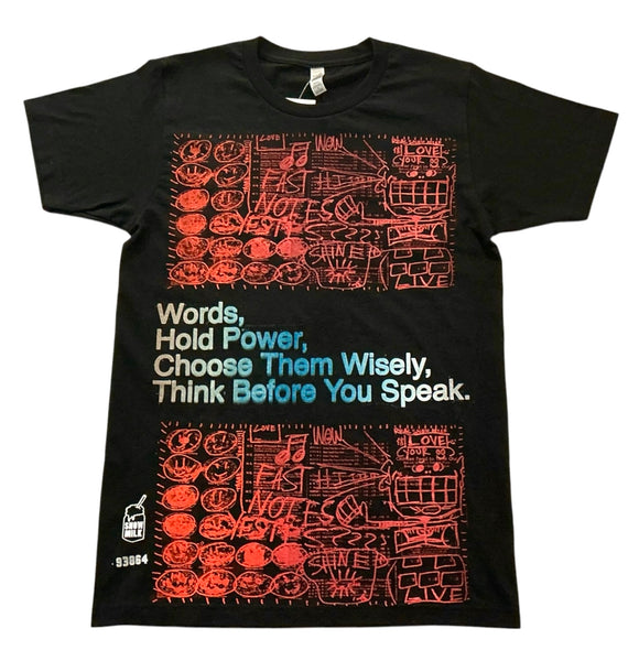 Words Hold Power Tee (Size Small)