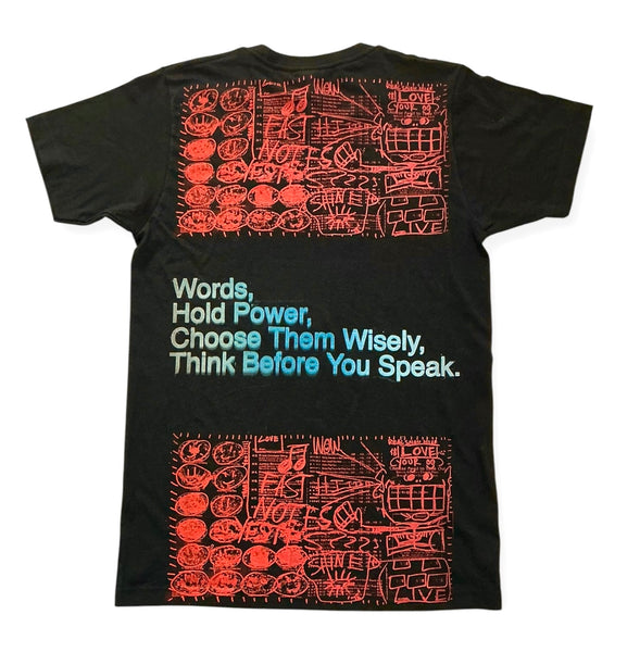 Words Hold Power Tee (Size Small)