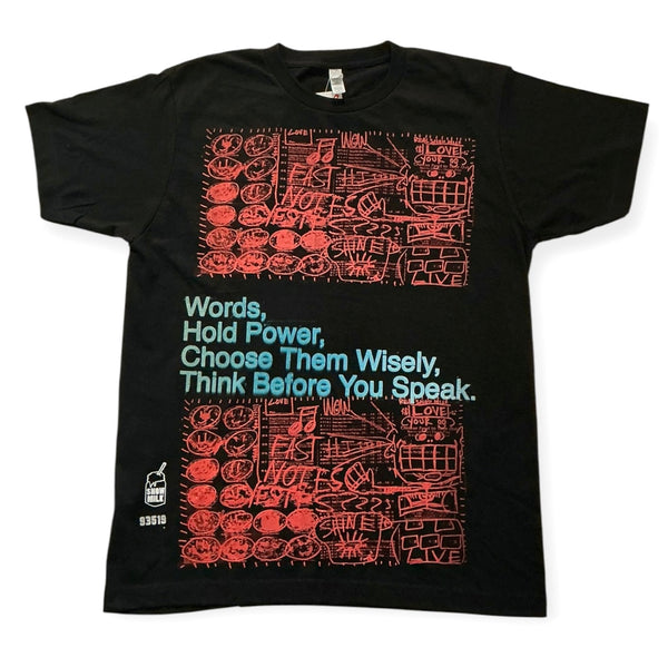 Words Hold Power Tee (Size Medium)