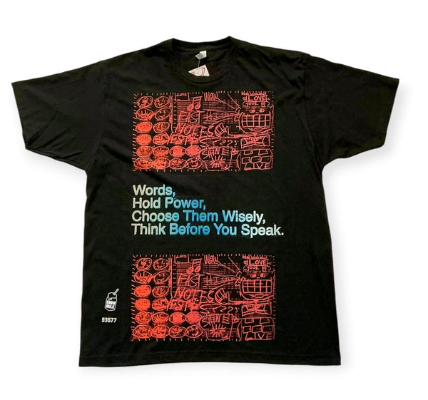Words Hold Power Tee (Size XL)