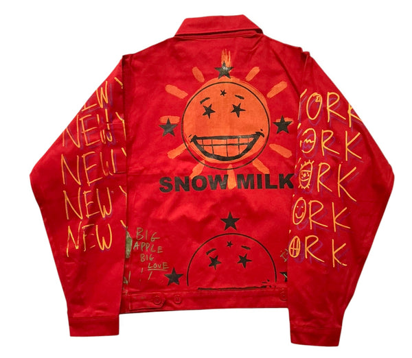 Snow Milk Kindness Workwear Jacket (Size Small)