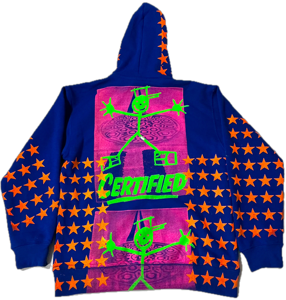 Certified Zip Up Hoodie (Size Medium)