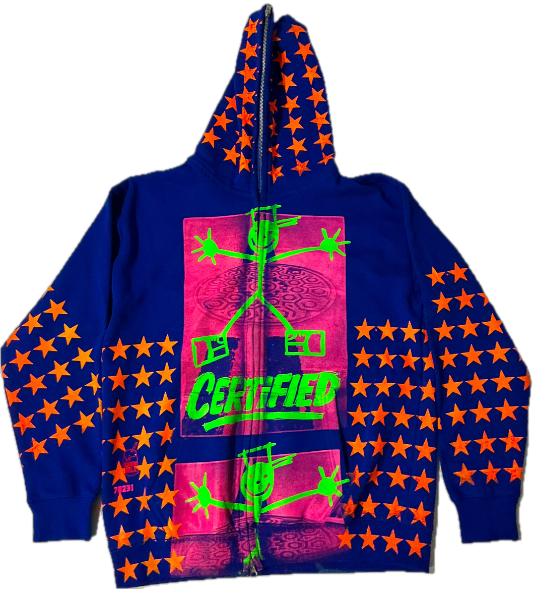 Certified Zip Up Hoodie (Size Large)