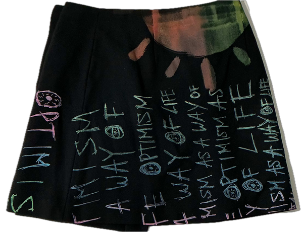 Optimism As A Way Of Life Skort (Size 4)