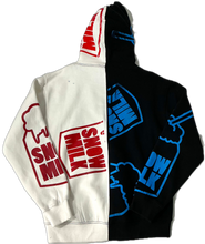 Load image into Gallery viewer, Snow Milk Classic Logo Split Color Hoodie (Size Medium)
