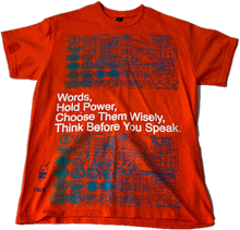 Load image into Gallery viewer, Words Hold Power Tee (Size Medium)

