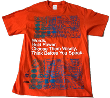 Load image into Gallery viewer, Words Hold Power Tee (Size Medium)
