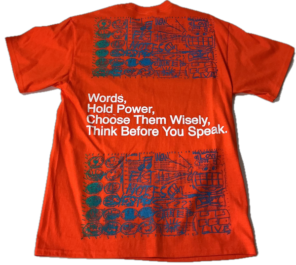 Words Hold Power Tee (Size Medium)