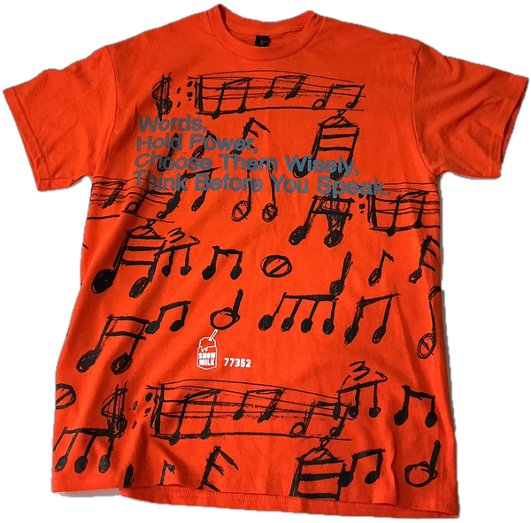 Words Hold Power Tee (Size Medium)