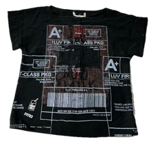 Load image into Gallery viewer, Positive Shipping Label Shirt (Size Small)
