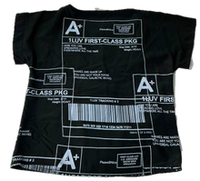 Load image into Gallery viewer, Positive Shipping Label Shirt (Size Small)
