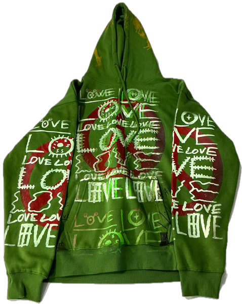 Love Love Love Hoodie (Size Large)