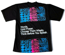 Load image into Gallery viewer, Words Hold Power 6.5 oz Tee (Size Small)
