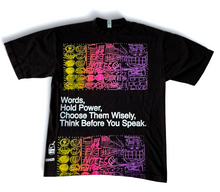 Load image into Gallery viewer, Words Hold Power 6.5 oz Tee (Size Small)
