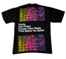 Load image into Gallery viewer, Words Hold Power 6.5 oz Tee (Size Small)
