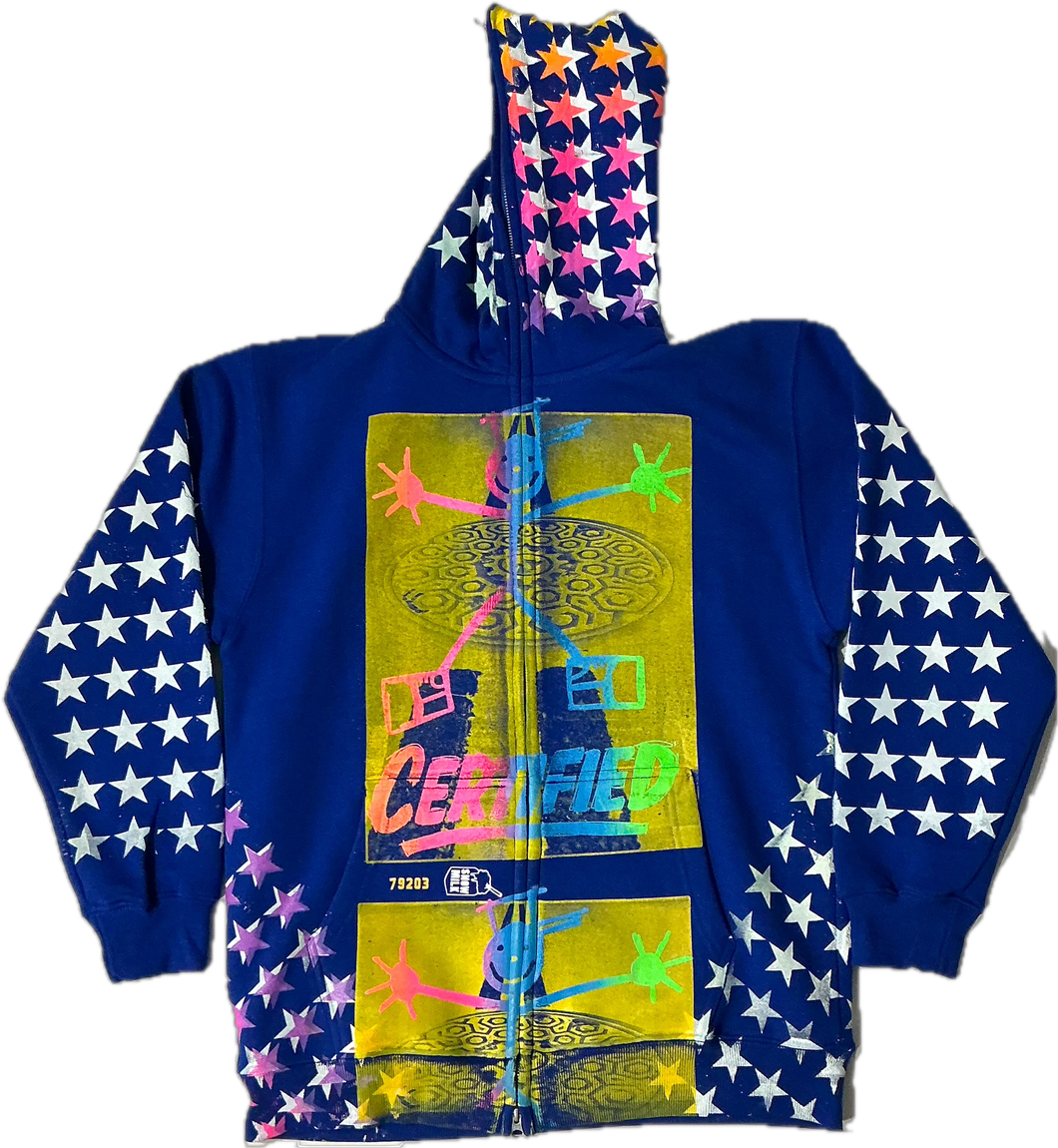 Certified Zip Up Hoodie (Size Large)