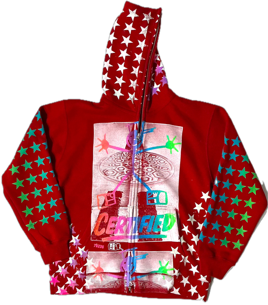 Certified Zip Up Hoodie (Size Medium)