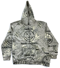Load image into Gallery viewer, Thank You For Not Being A Dick Zip Up Hoodie (Size Large)
