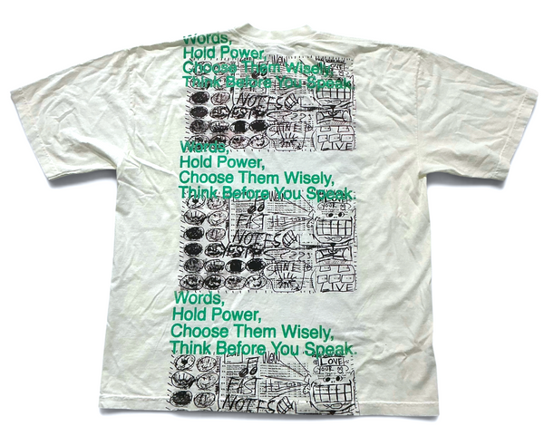 Words Hold Power 6.5oz Tee (Size XL)