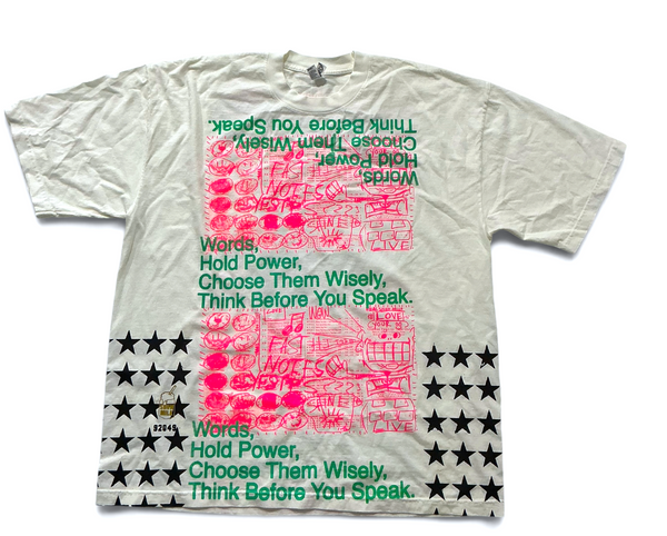 Words Hold Power 6.5oz Tee (Size XL)