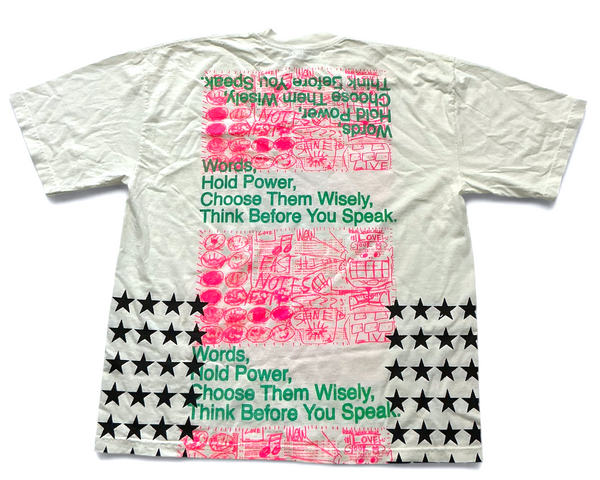 Words Hold Power 6.5oz Tee (Size XL)